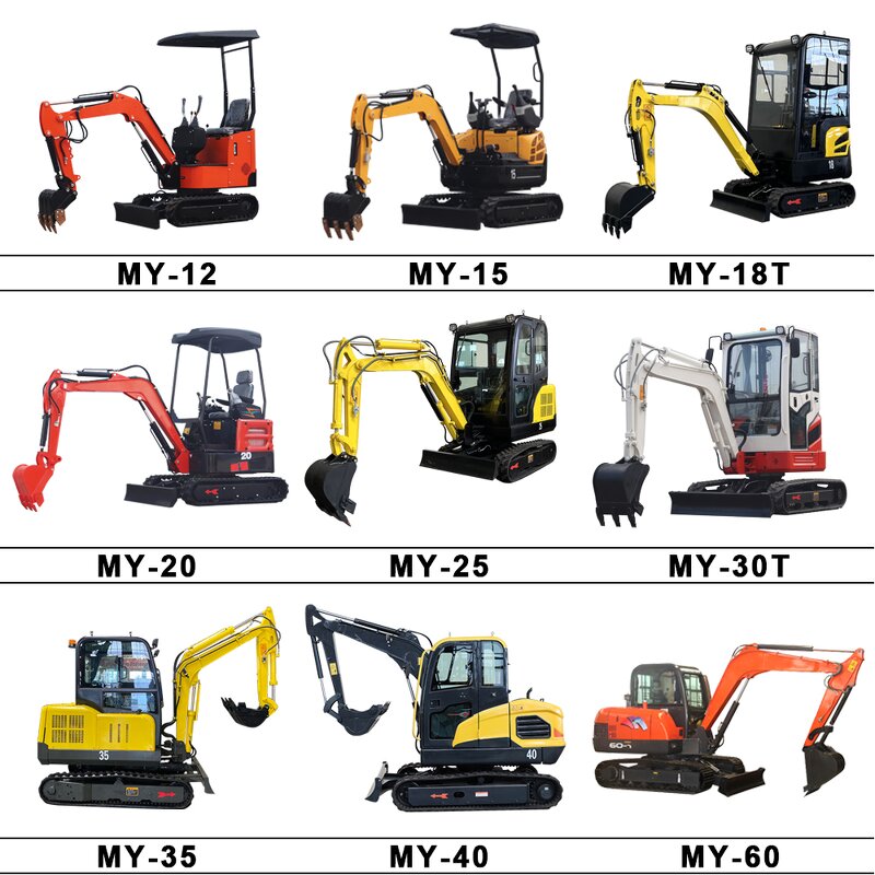 Mini Excavator Manufacturer - 1-2.5 Ton Hydraulic Farm Digger