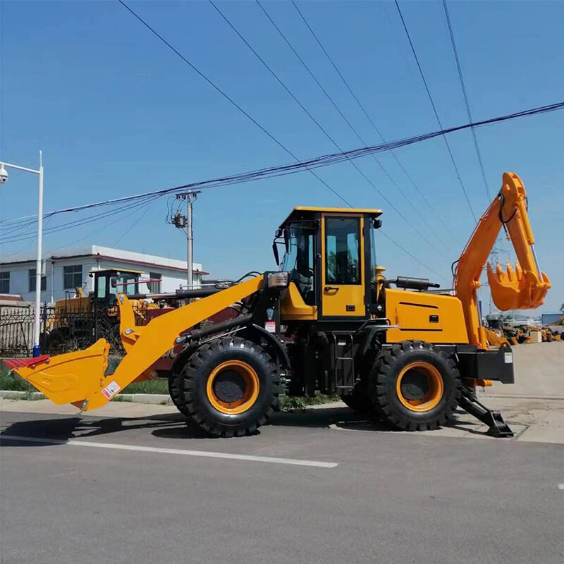 Backhoe Loader Supplier - Mini Tractor Front End Loader Backhoe