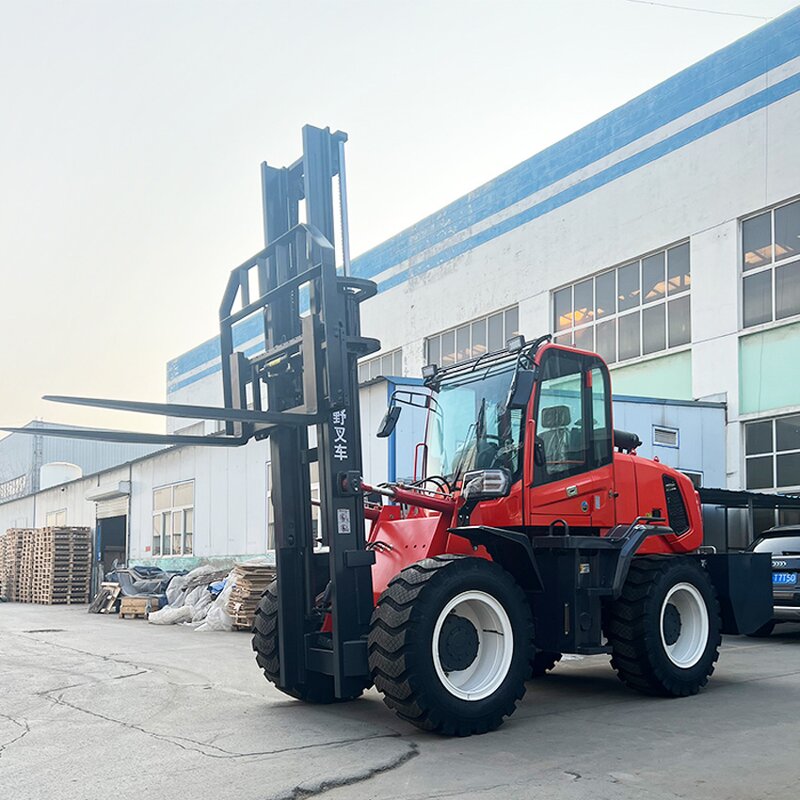 Rough Terrain Forklift Factory - 3-5 Ton 4x4 Rough Terrain Forklift