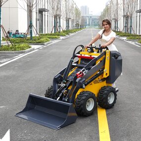 Skid Steer Loader Manufacturer - EPA Engine Wheel Skid Loader