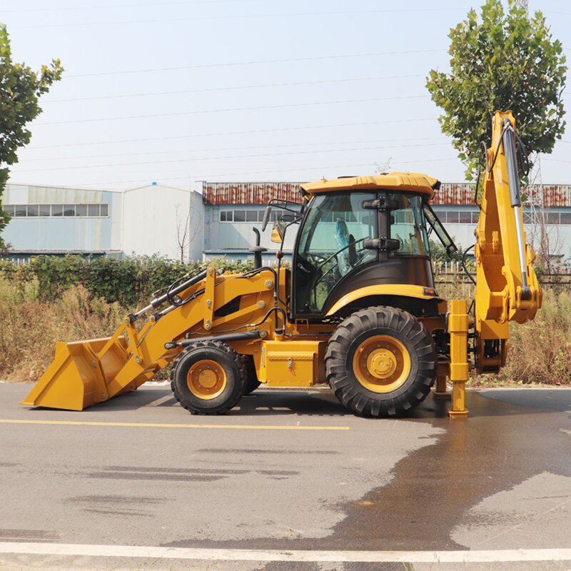 Backhoe Loader Supplier - EPA EURO5 4x4 Backhoe Excavator