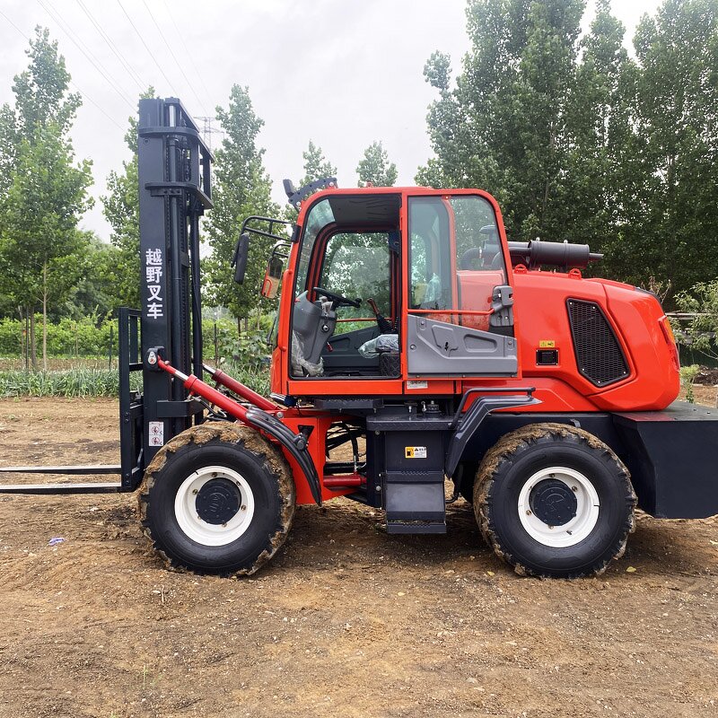 Rough Terrain Forklift Factory - 3.5 Ton Four-Wheel Drive Forklift
