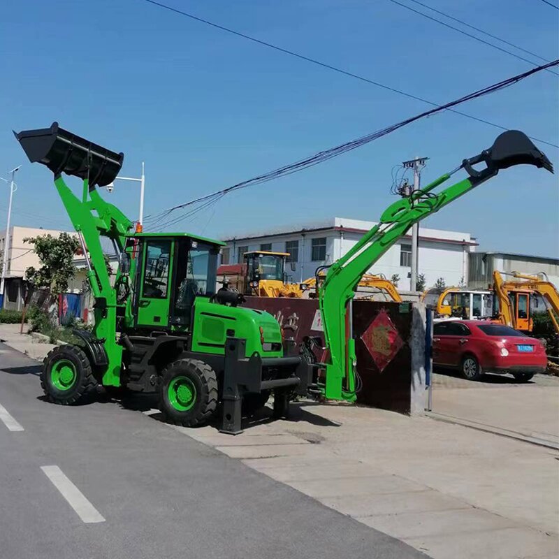 Backhoe Loader Supplier - Mini Tractor Front End Loader Backhoe