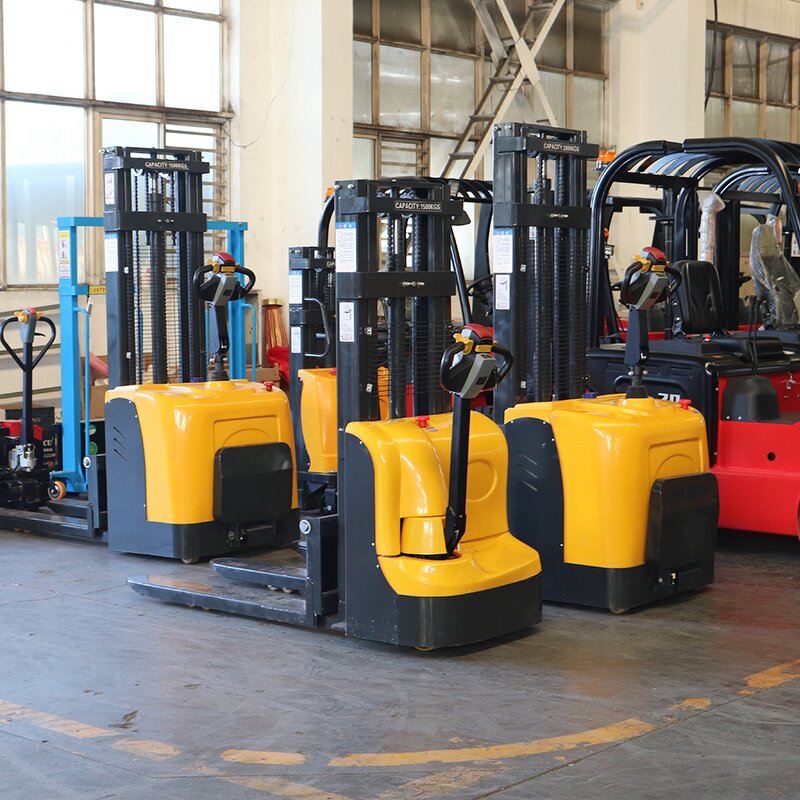 Self Loading Forklift Factory - 500kg Portable Electric Stacker