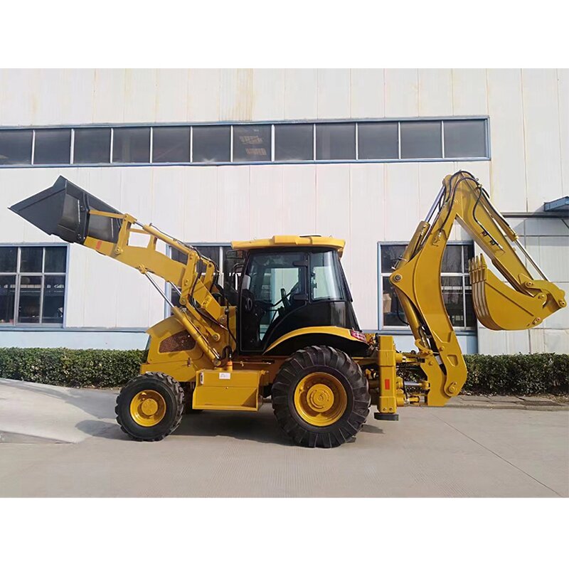 Backhoe Loader Manufacturer - High Horsepower Wheel Backhoe Loader