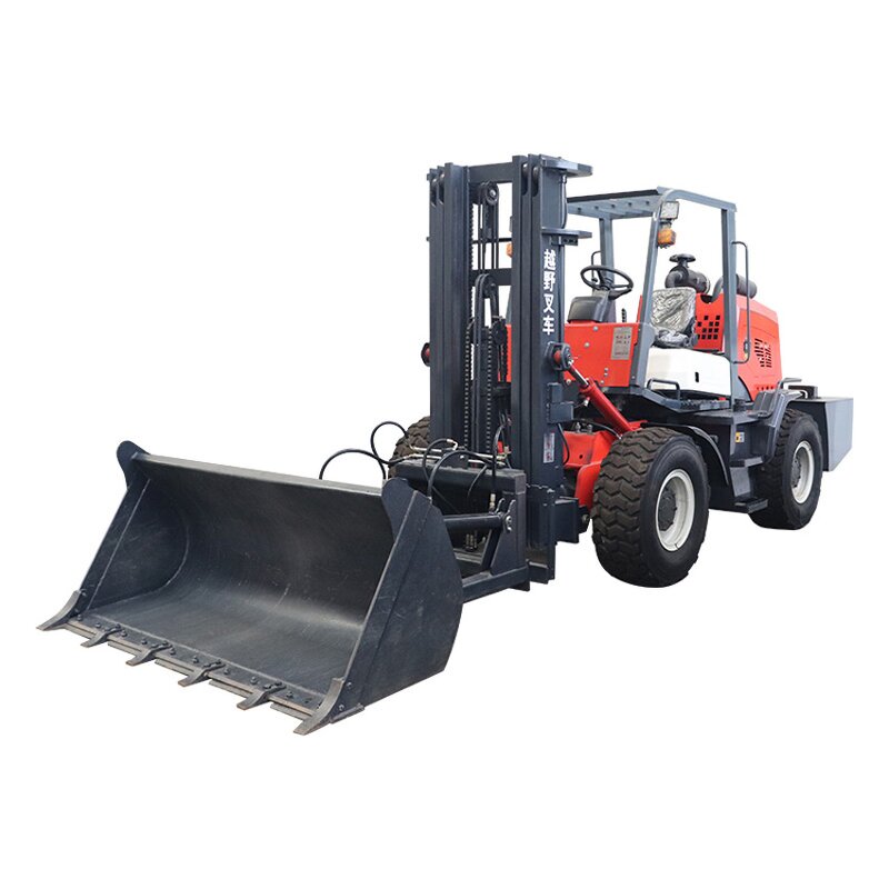 Rough Terrain Forklift Manufacturer - 3 Ton 4WD Forklift for Sale