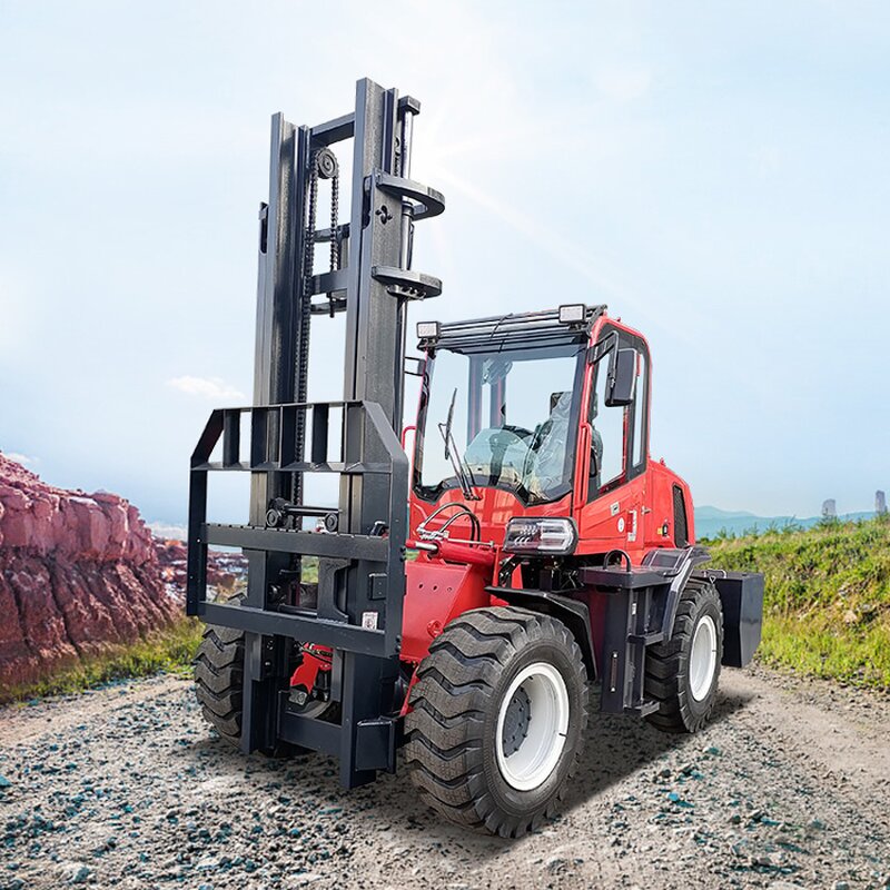 Rough Terrain Forklift Supplier - 1.5-12T 4x4 Cross-country Diesel Forklift