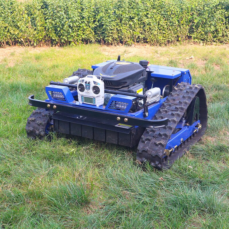 Remote Control Lawn Mower Supplier - Automatic Crawler Farm Mower