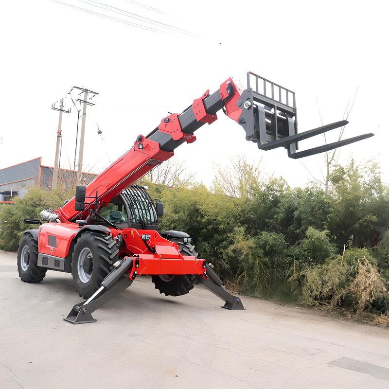 Telehandler Factory - 4x4 4 Ton Telescopic Boom Forklift