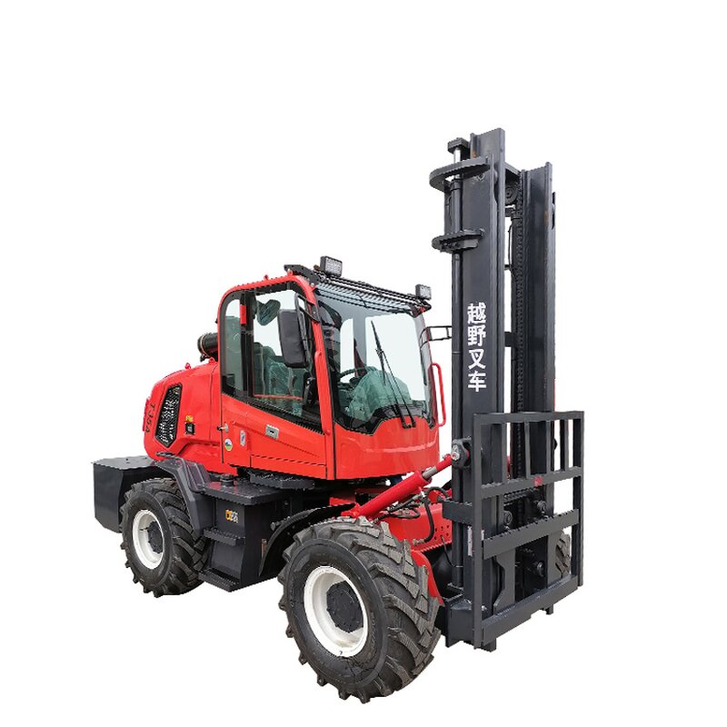 Rough Terrain Forklift Manufacturer - 3 Ton 4WD Forklift for Sale