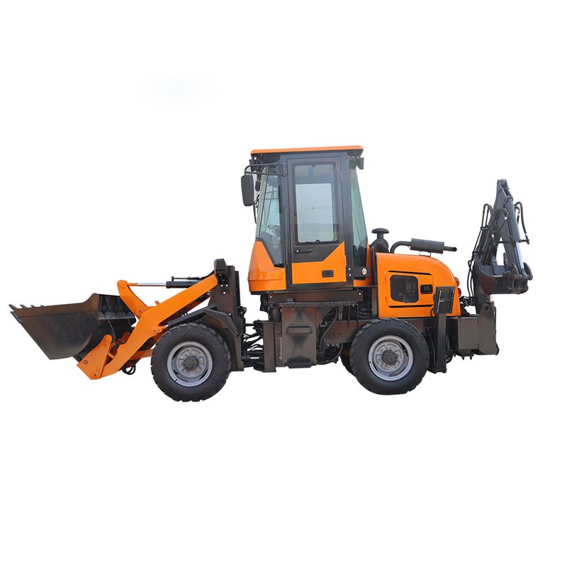 Backhoe Loader Manufacturer - 1 Ton Simple Dig Loader with Roof