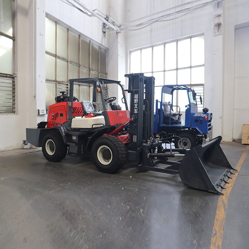 Rough Terrain Forklift Factory - 3.5 Ton Four-Wheel Drive Forklift