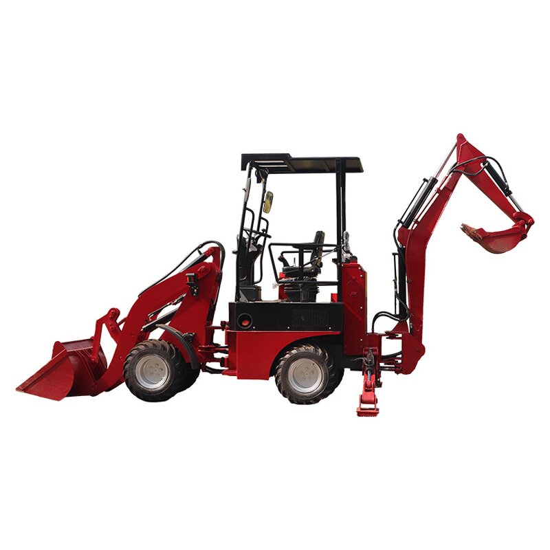 Backhoe Loader Manufacturer - 4x4 Compact Tractor Backhoe Loader