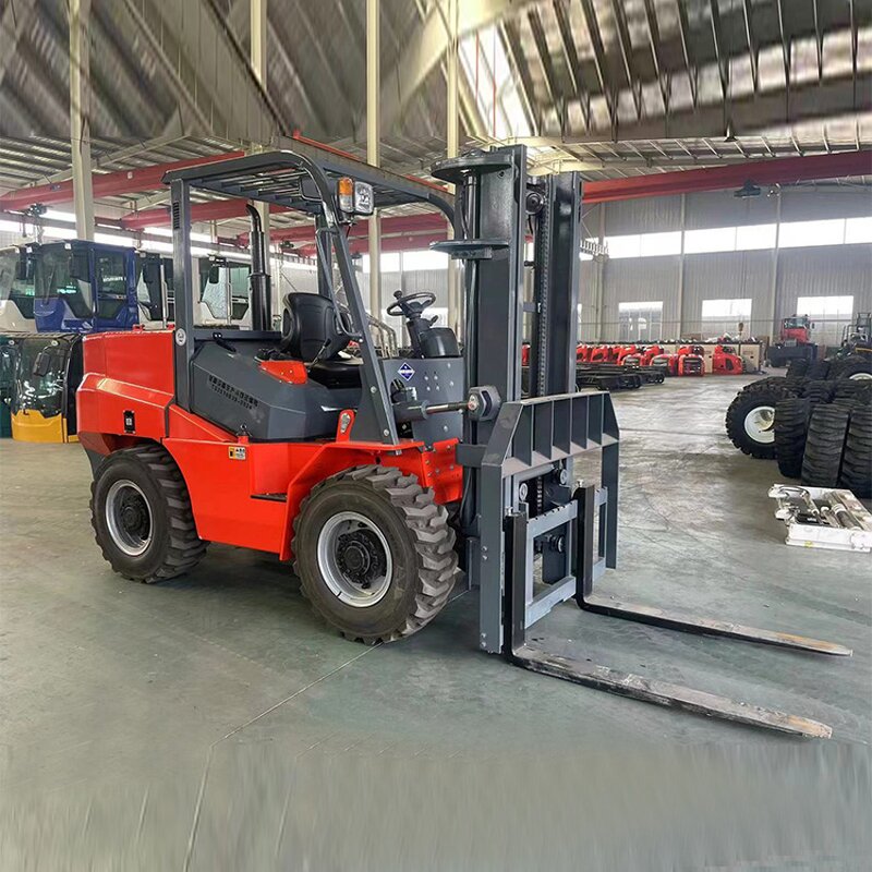 Rough Terrain Forklift Factory - 3-5 Ton 4x4 Rough Terrain Forklift
