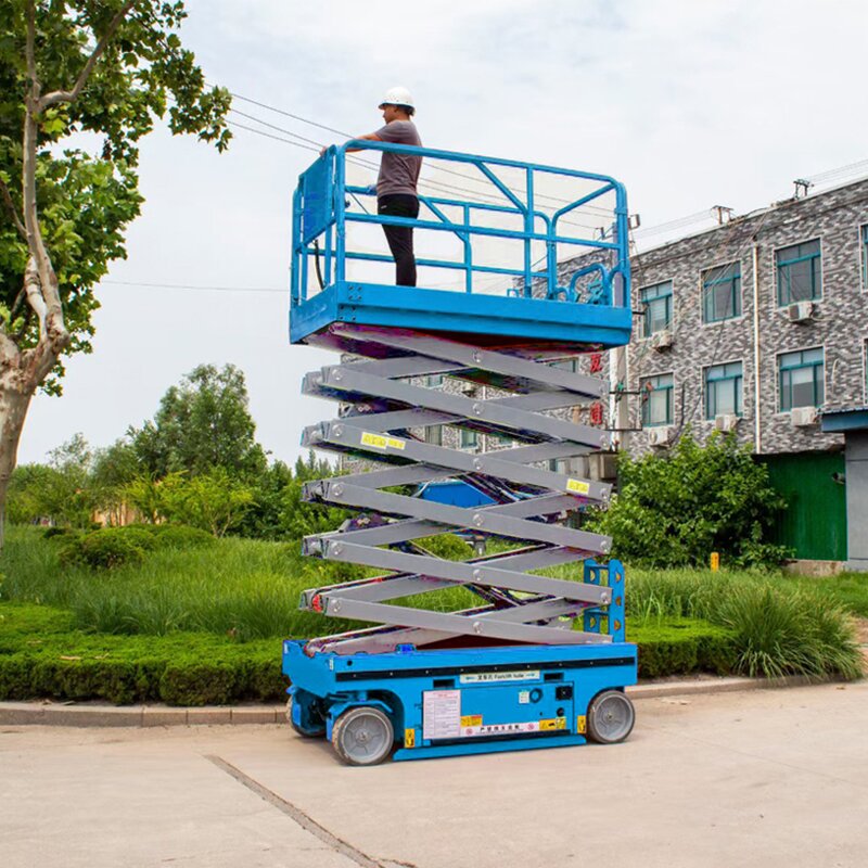 Electric Lift Platform Manufacturer - 12M Fully Electric Work Platform