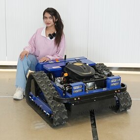 Remote Control Lawn Mower Supplier - All Terrain Crawler Weed Mower