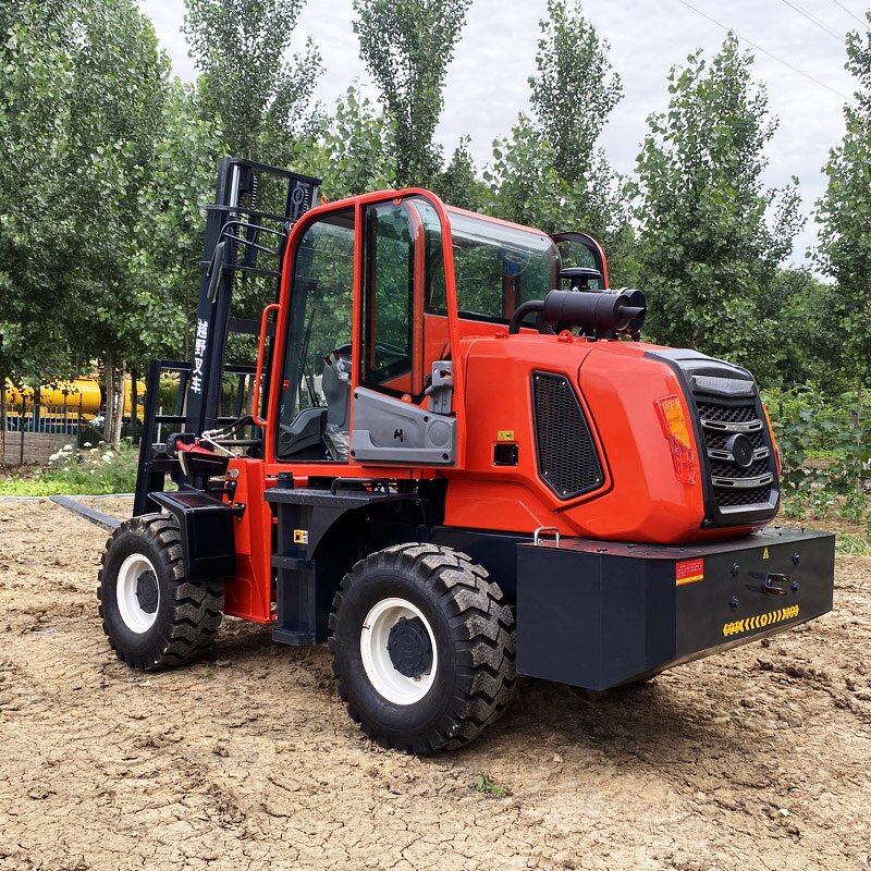 Rough Terrain Forklift Factory - 2.5-3.5 Ton High Quality 4x4 Forklift
