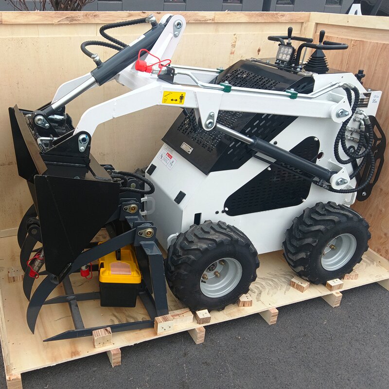 Mini Skid Steer Loader Supplier - Diesel Crawler 360-380kg Loader