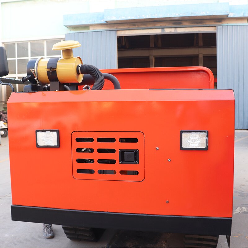 Walk-behind Dump Truck Manufacturer - Small Crawler Dump Truck