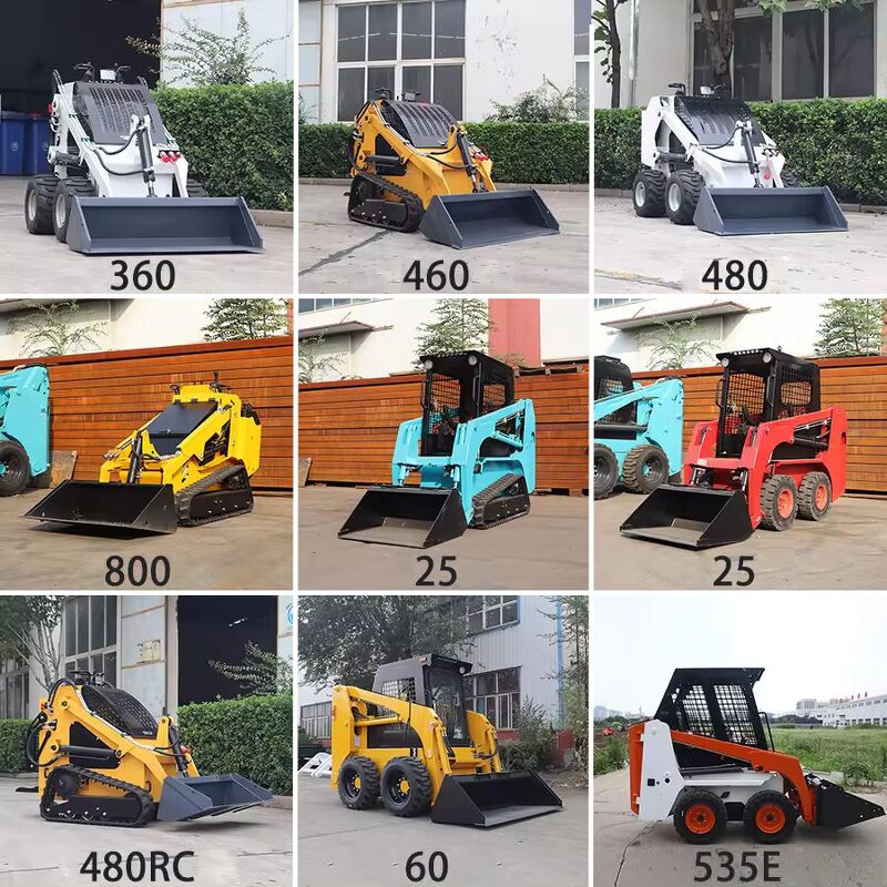 Mini Skid Steer Loader Factory - CE/EPA Certified Garden Loader