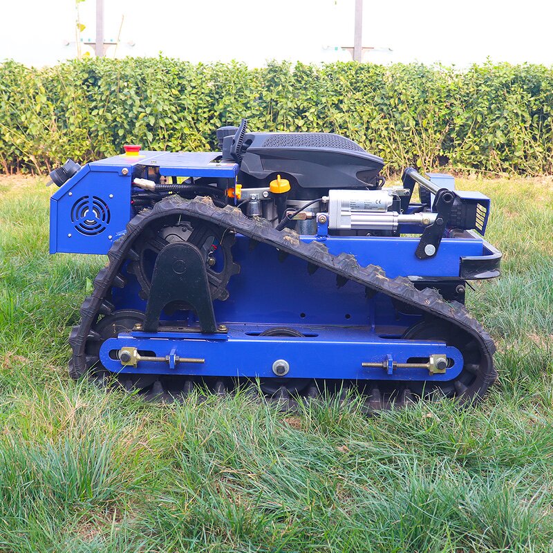 Remote Control Lawn Mower Supplier - Automatic Crawler Farm Mower