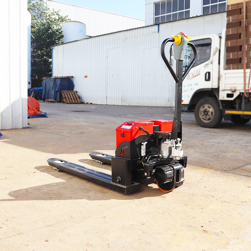Electric Stacker Manufacturer - 1.5-2 Ton Battery Self Loading