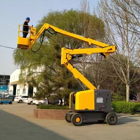 Self-Propelled Boom Lift Manufacturer - 10-20M Articulated Aerial Lift