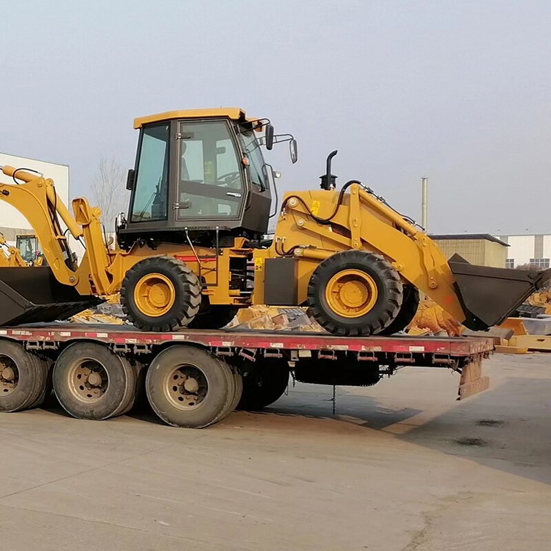 Backhoe Loader Factory - 1-1.5 Ton 4x4 Small Backhoe Loader