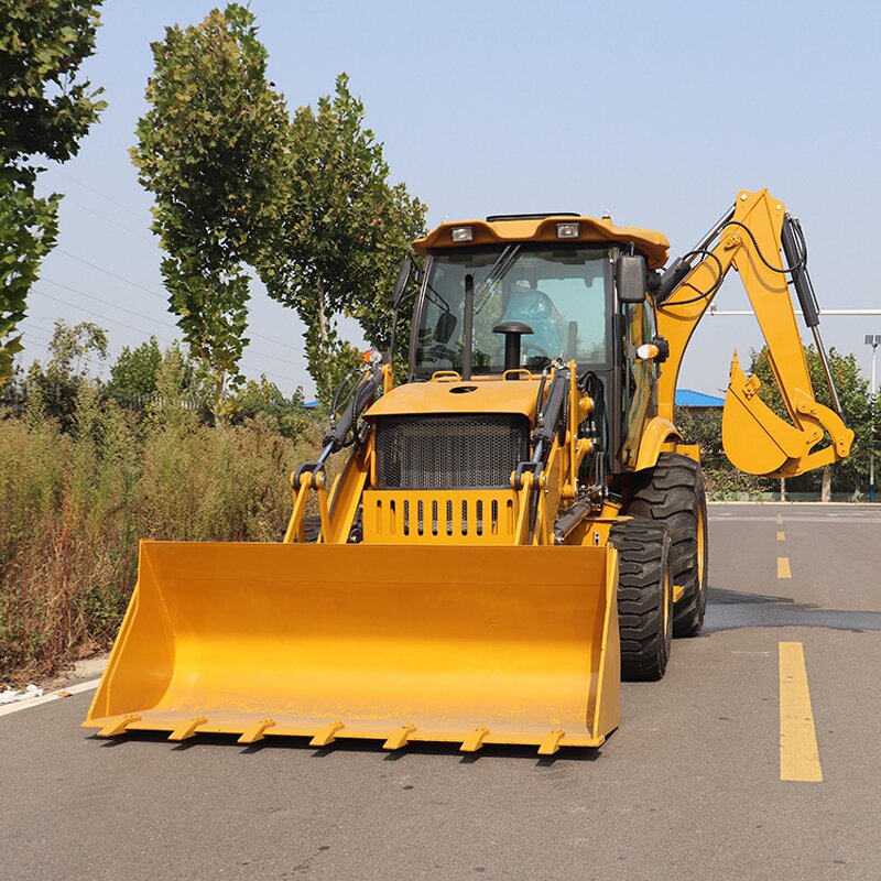 Backhoe Loader Supplier - EPA EURO5 4x4 Backhoe Excavator