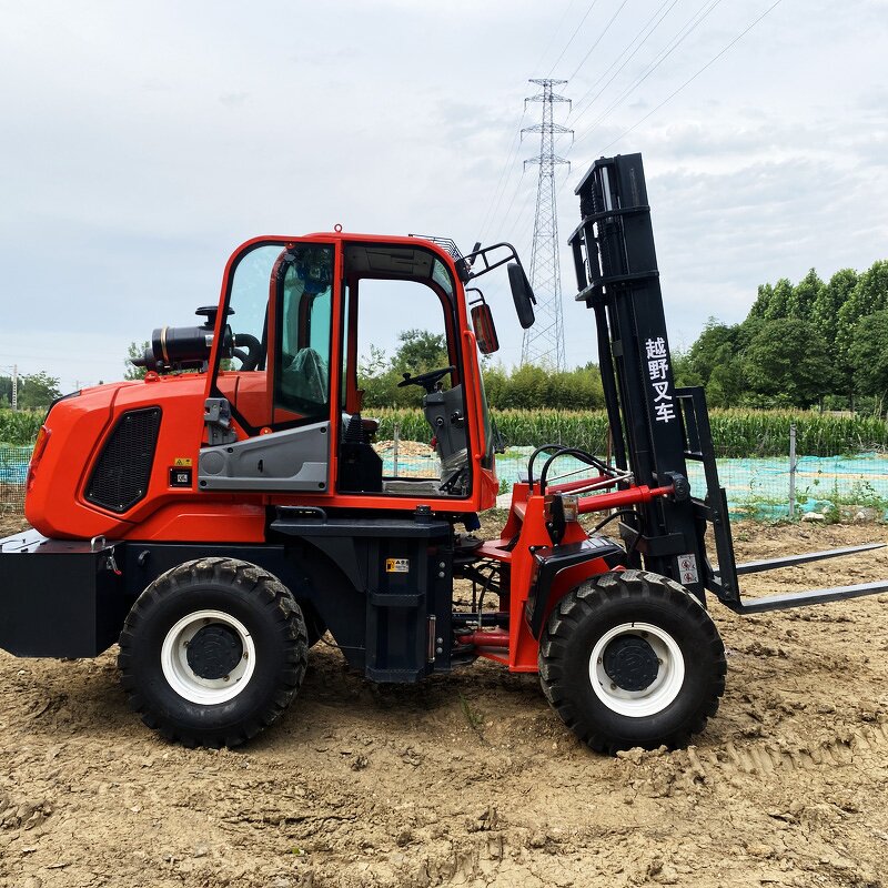Rough Terrain Forklift Supplier - 5000kg 4WD Off-road Forklift