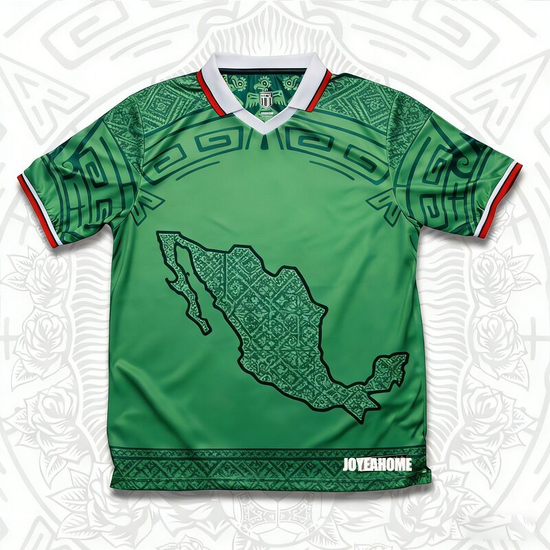 Mexico Soccer Jersey Factory - 2025-2026 Home Kit Concept Football Shirt