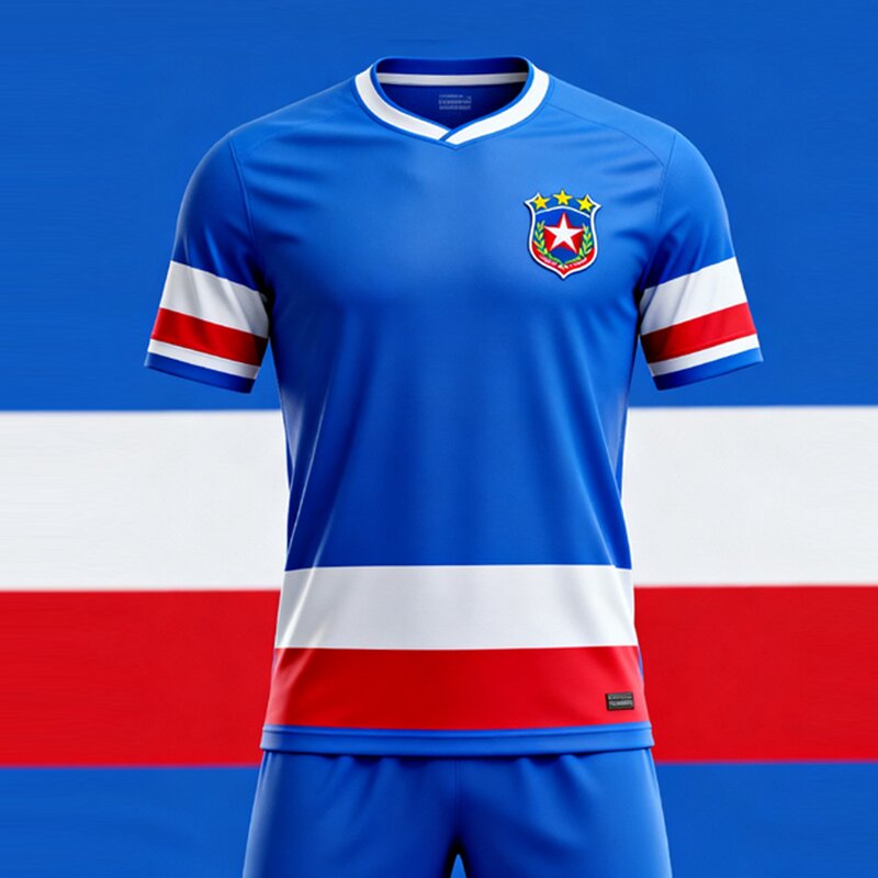 Cape Verde Soccer Jersey Manufacturer - Custom Name Number National Team Kit