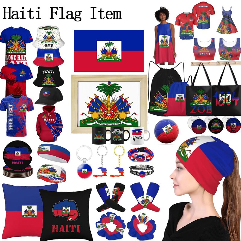 Sun Protection Arm Sleeves Factory - Haitian Flag Sport Fashionable Shield