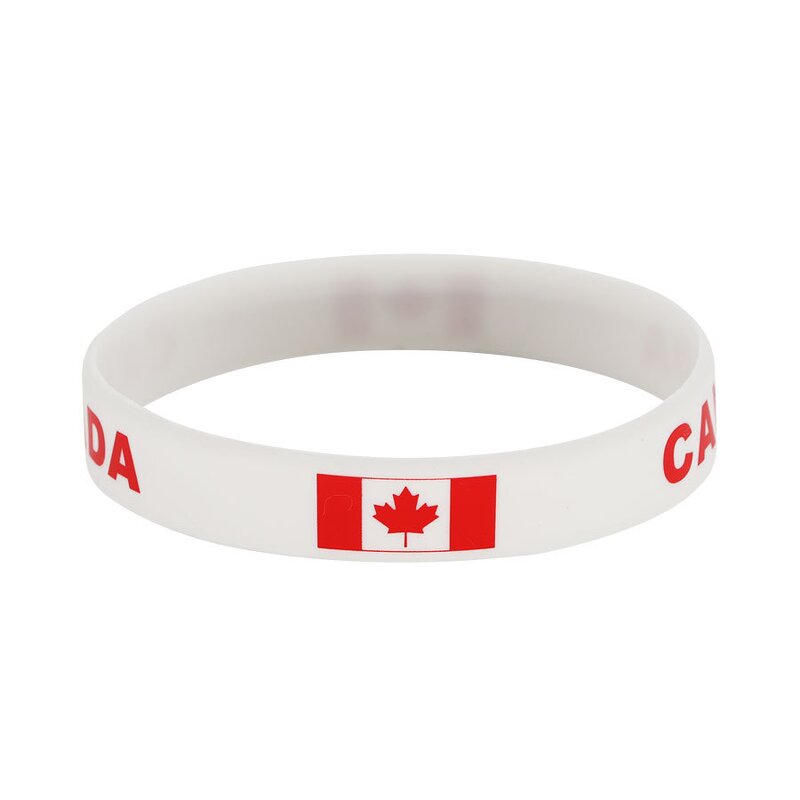 World Cup Silicone Wristbands Factory - Custom Country Flags Waterproof Sporty