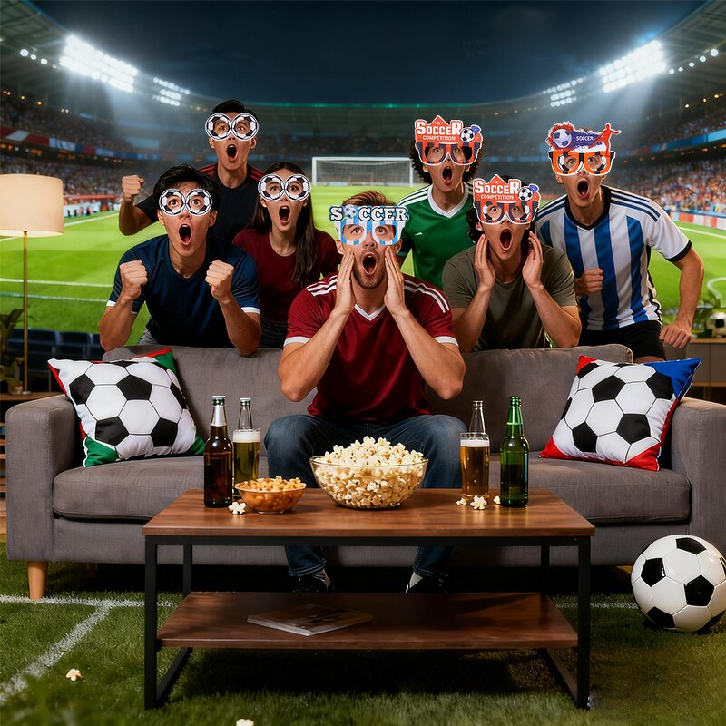 Sports Glasses Manufacturer - 2026 World Cup Non-woven Plastic Printed