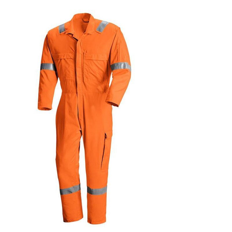Flame Retardant Coverall Manufacturer - Custom Logo Unisex Reflective Workwear