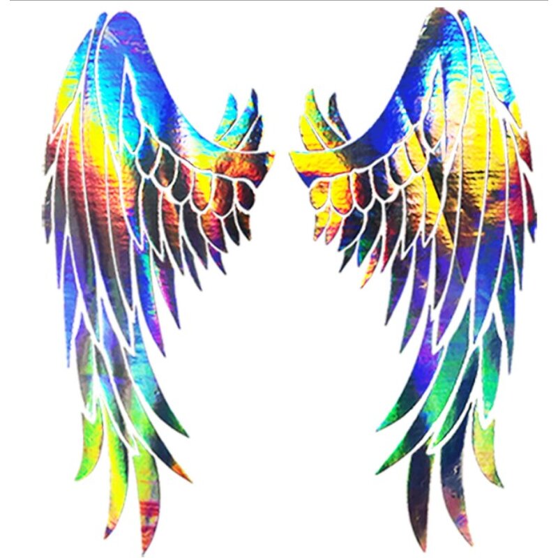 Rainbow Reflective Iron on Patches Factory - Custom Logo Printing Decal for Clothing