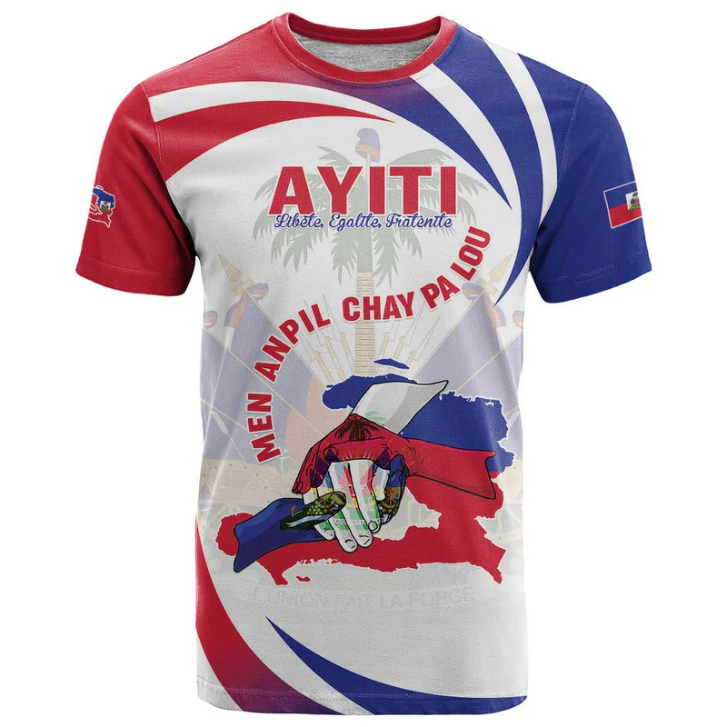 Haiti Soccer Shirt Factory - 2026 World Cup Custom Logo Oversized Sporty