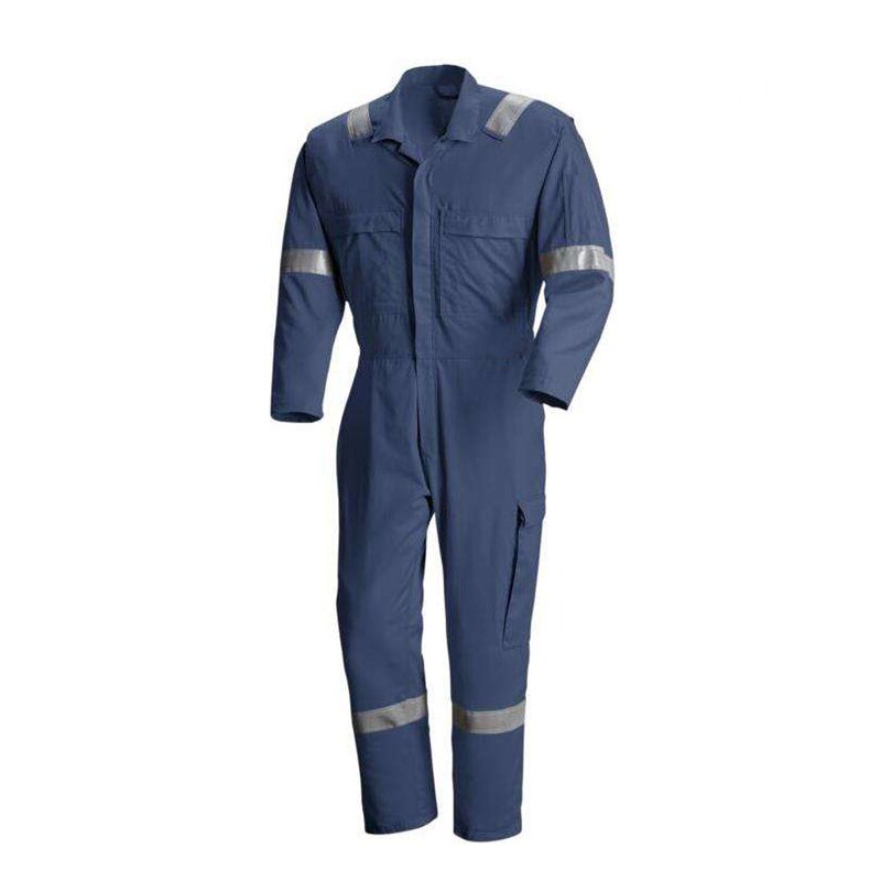 Flame Retardant Coverall Manufacturer - Custom Logo Unisex Reflective Workwear