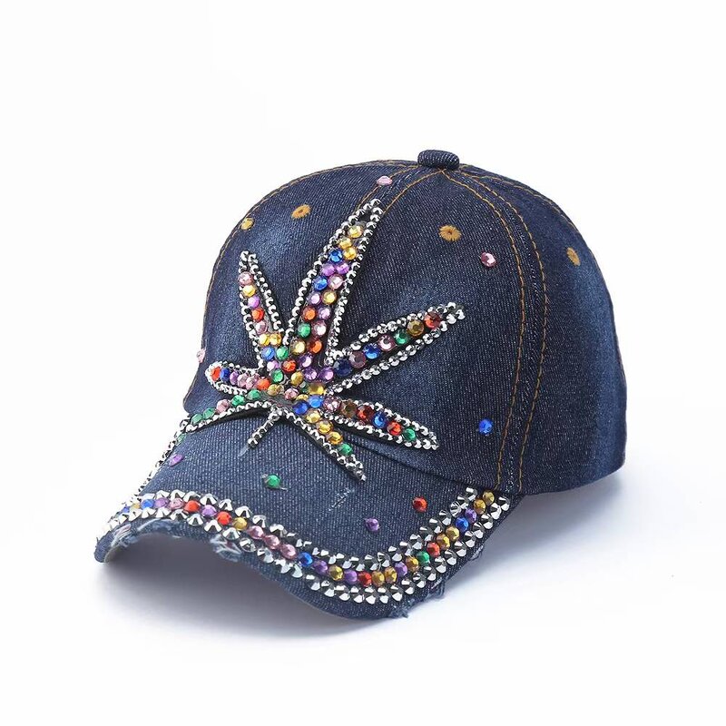 Rhinestone Baseball Hats Manufacturer - Wholesale Custom Embroidery Screw on Studs