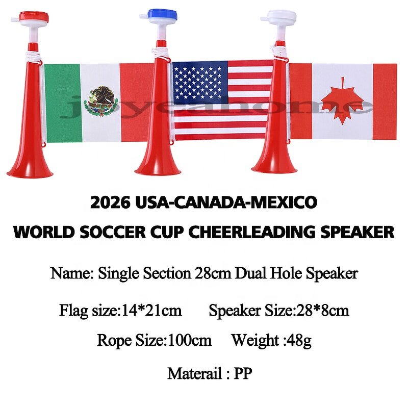 Soccer Cheering Horn Manufacturer - 2026 Promotional Vuvuzela Trumpet Printed