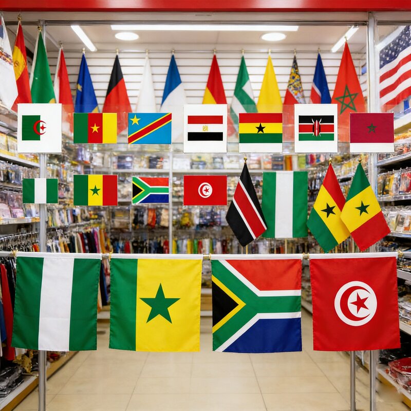 National Banner Flags Factory - 3x5ft 100% Polyester Silk Screen Printed All Countries