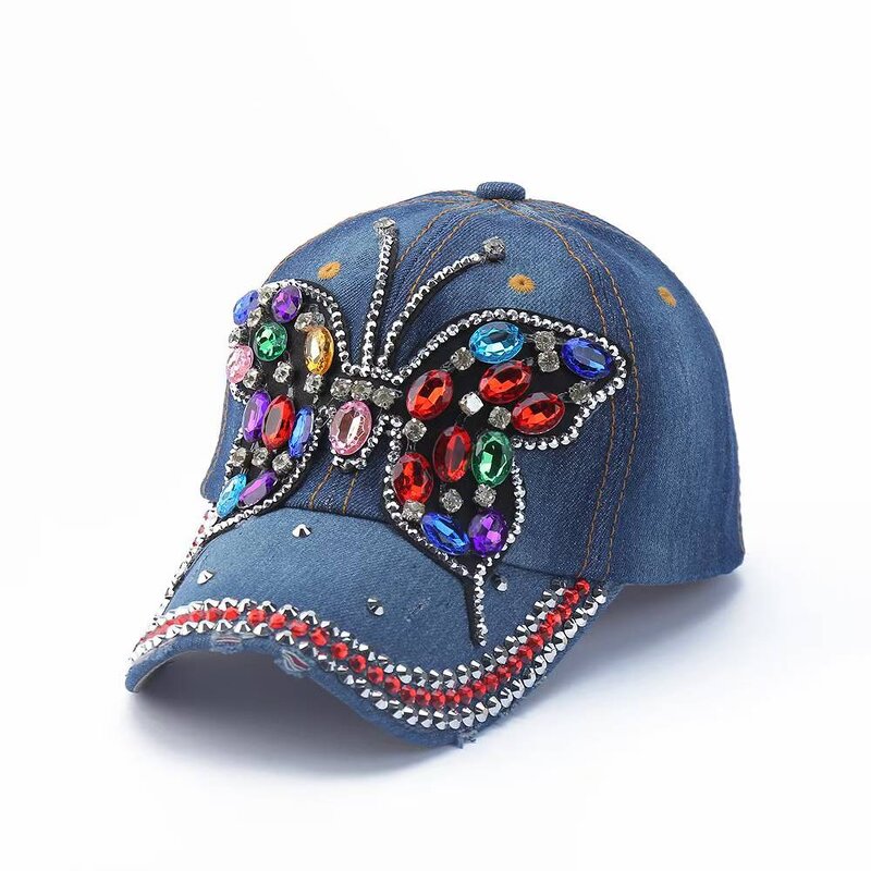 Rhinestone Baseball Hats Manufacturer - Wholesale Custom Embroidery Screw on Studs