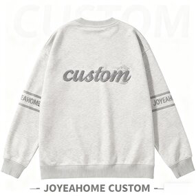 French Terry Sweatshirt Factory - Crew Neck Custom Design Wholesale Bulk