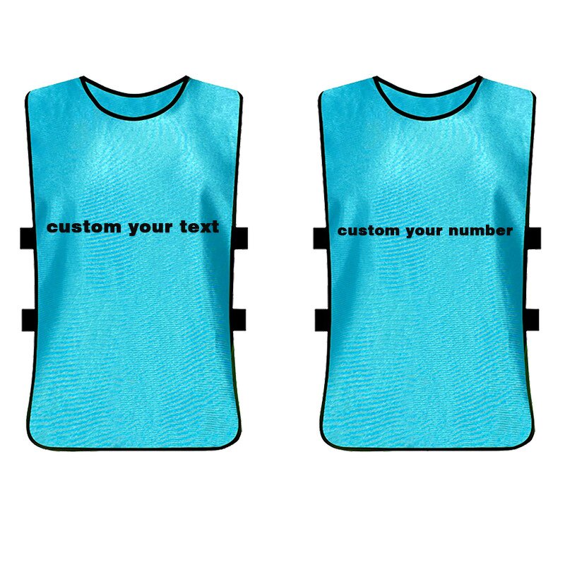 Soccer Training Bibs Manufacturer - Custom Number Pinnies & Sports Vests