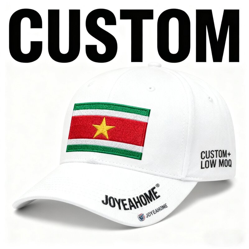 Suriname Flag Baseball Cap Manufacturer - Custom Embroidered Independence Day Hat