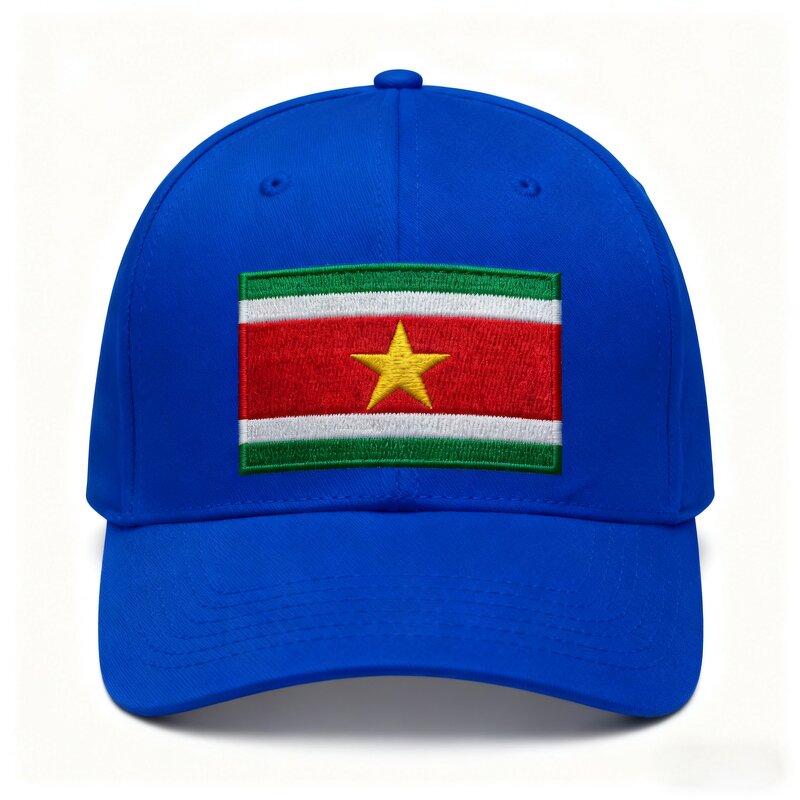 Suriname Flag Baseball Cap Manufacturer - Custom Embroidered Independence Day Hat