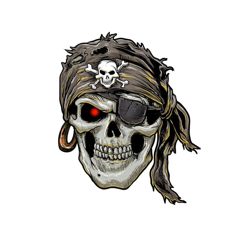Skeleton Iron on Patches Manufacturer - Cool Skull Sticker Heat Transfer Decoration