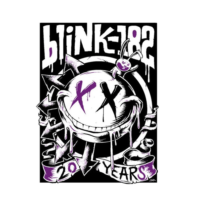 Blink 182 Iron on Patch Manufacturer - Heat Transfer Stickers for Clothing Decoration