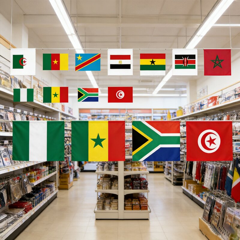 National Banner Flags Factory - 3x5ft 100% Polyester Silk Screen Printed All Countries